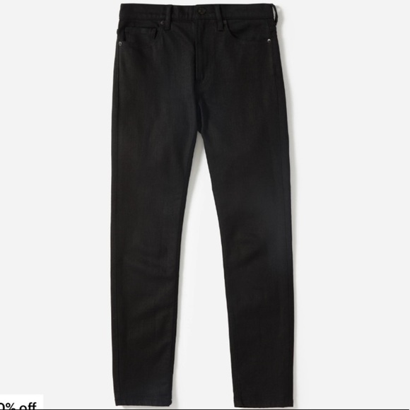 Everlane | The Mid Rise Skinny Jean Black Size 25 - Picture 9 of 9